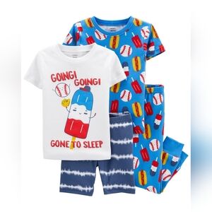 NWT Carter's Pajamas Set - Blue, Red, White